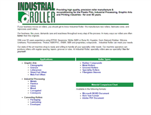 Tablet Screenshot of industrialrollerco.com